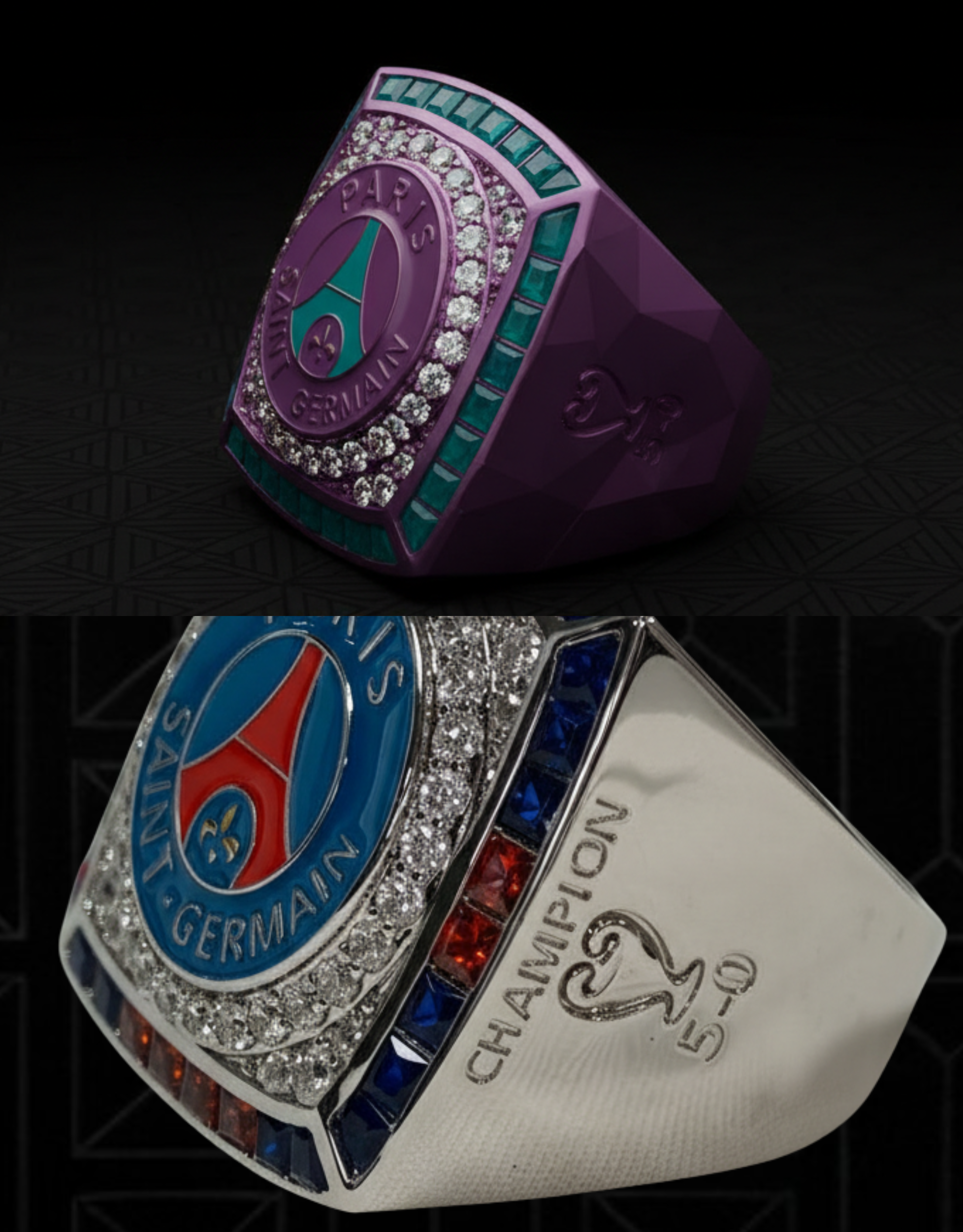 Bague PSG sur mesure : une chevalière unique réalisée par la bijouterie Diamond Rock