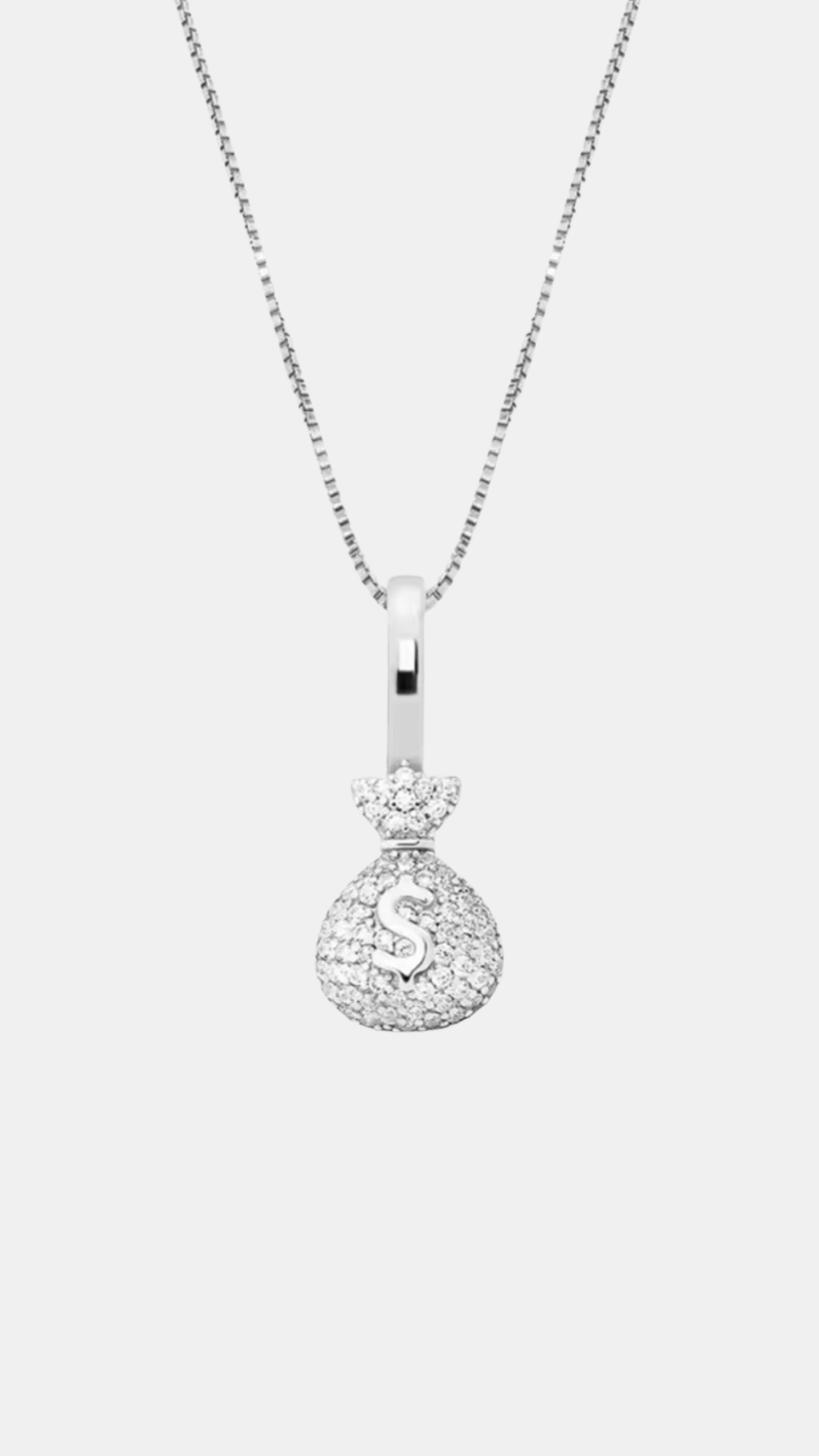 925 silver money bag