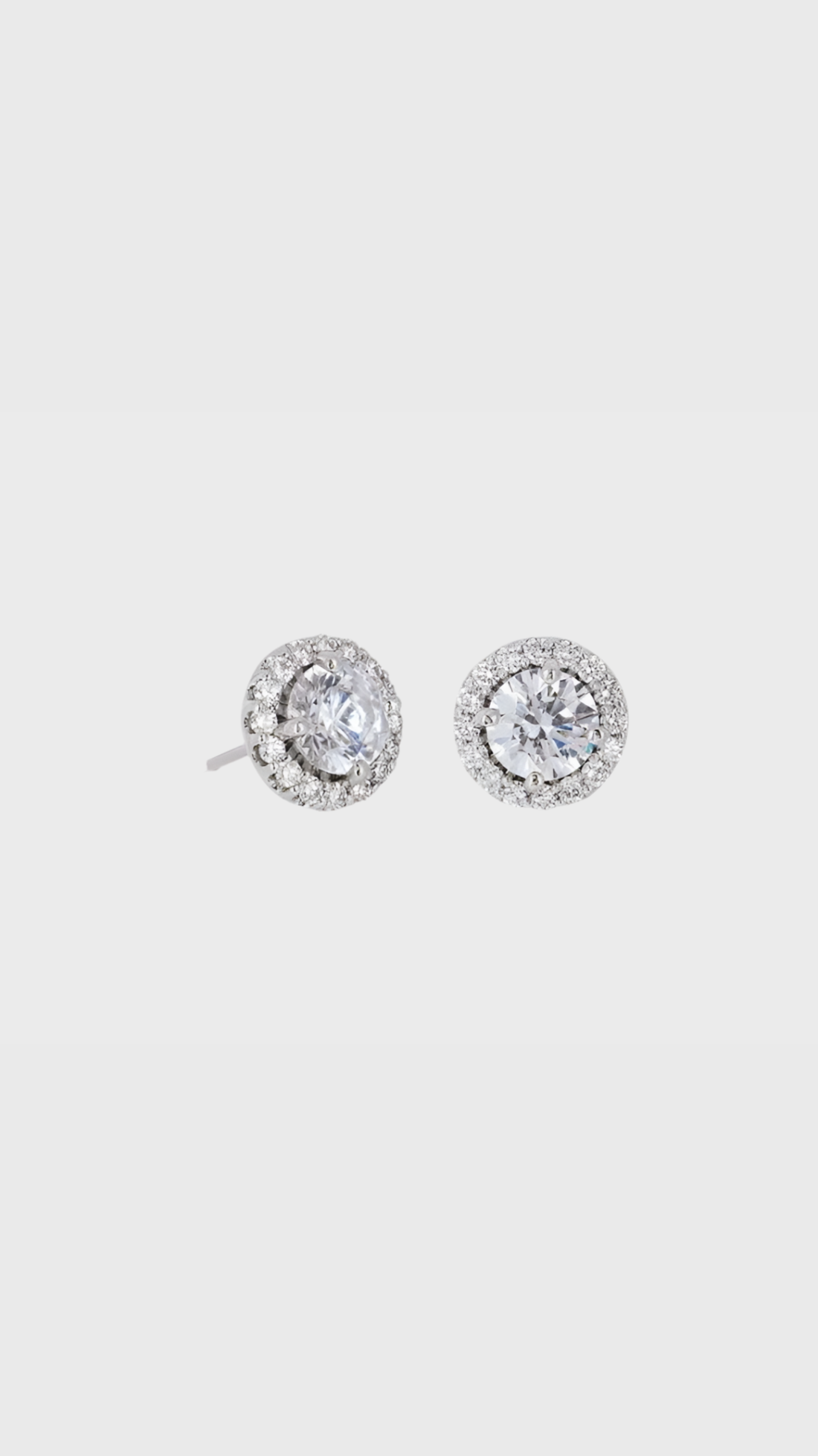 solitaire studs Earrings