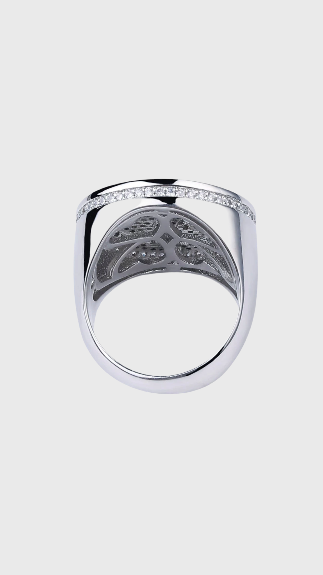 corazón anillo
