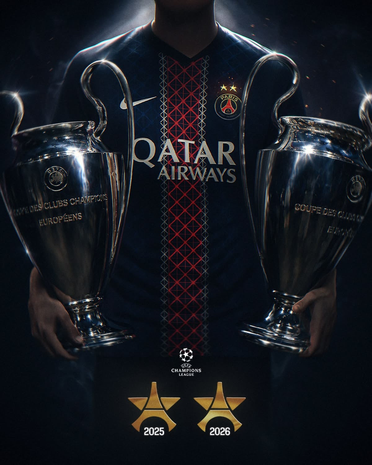 Bague PSG Back to Back Diamond Rock : la bague exclusive de la deuxième étoile du PSG