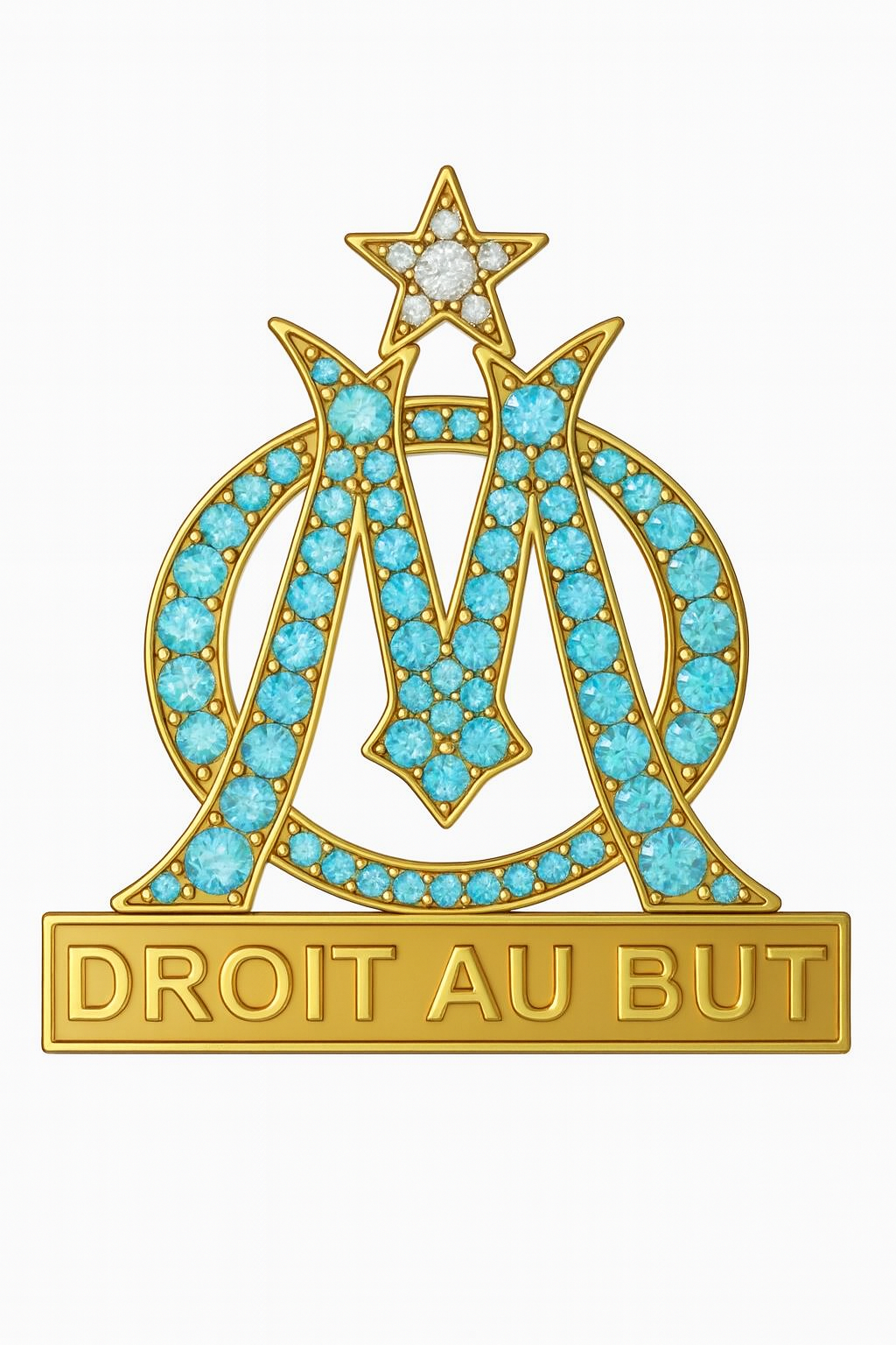Nouveau Logo OM vs Ancien Logo : Une Évolution Historique Immortalisée en Pendentif