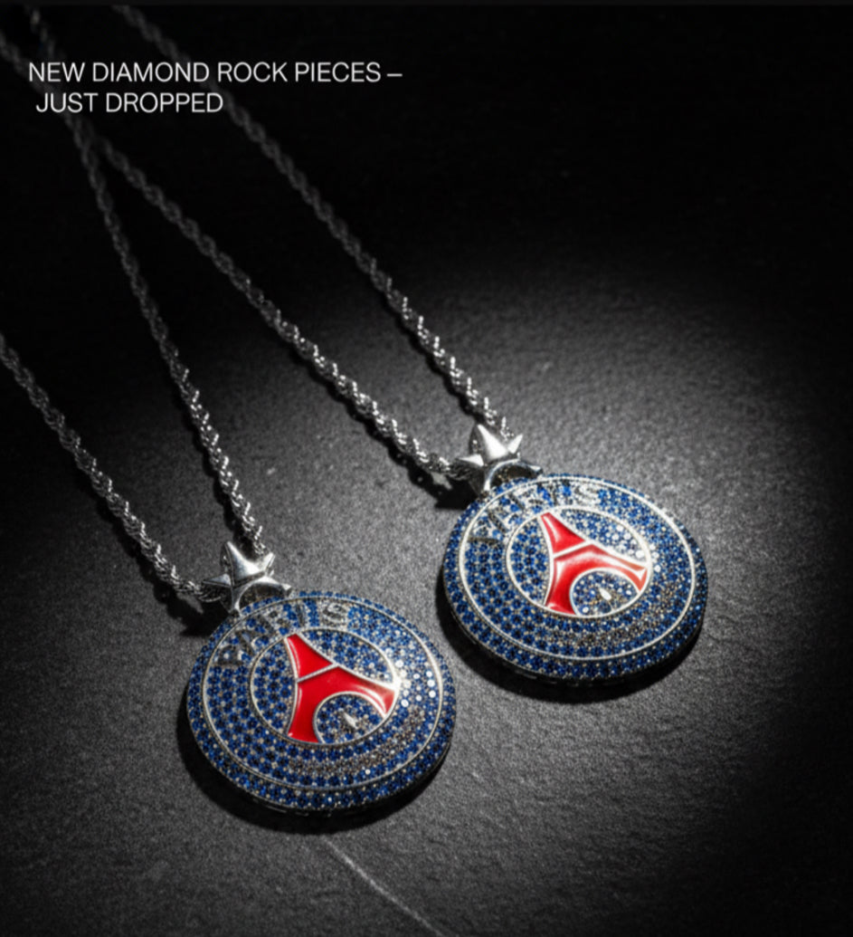 Comment obtenir votre pendentif PSG personnalisé avec Diamond Rock ?