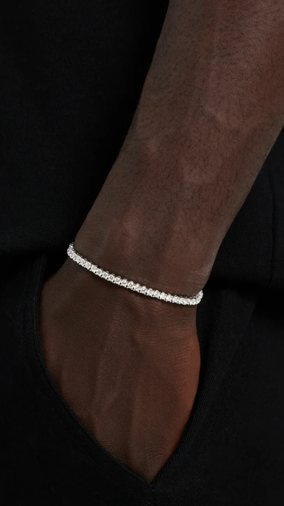 Tennis bracelet 925 silver