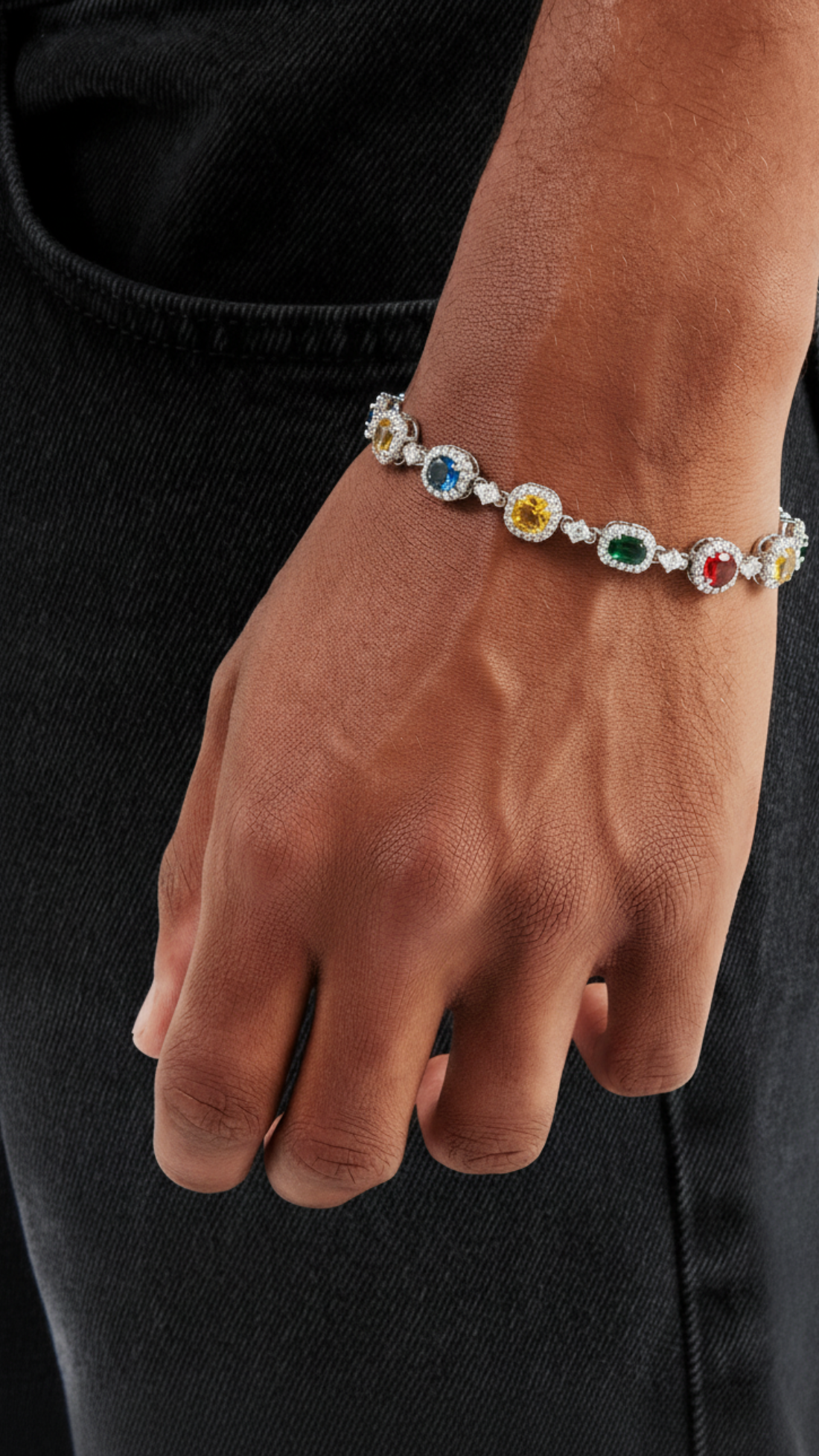 Choker color bracelet