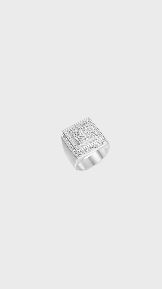 Babel Top Signet Ring