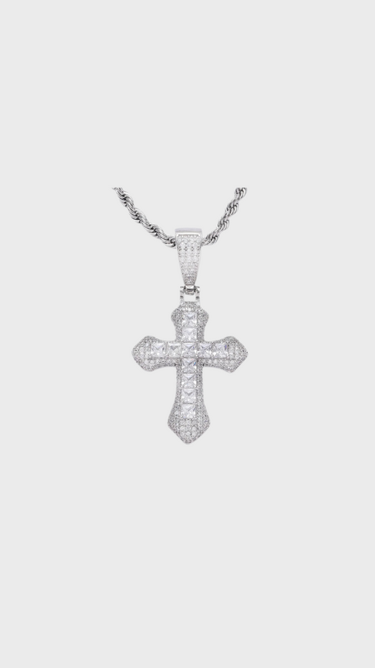 White Cross Pendant
