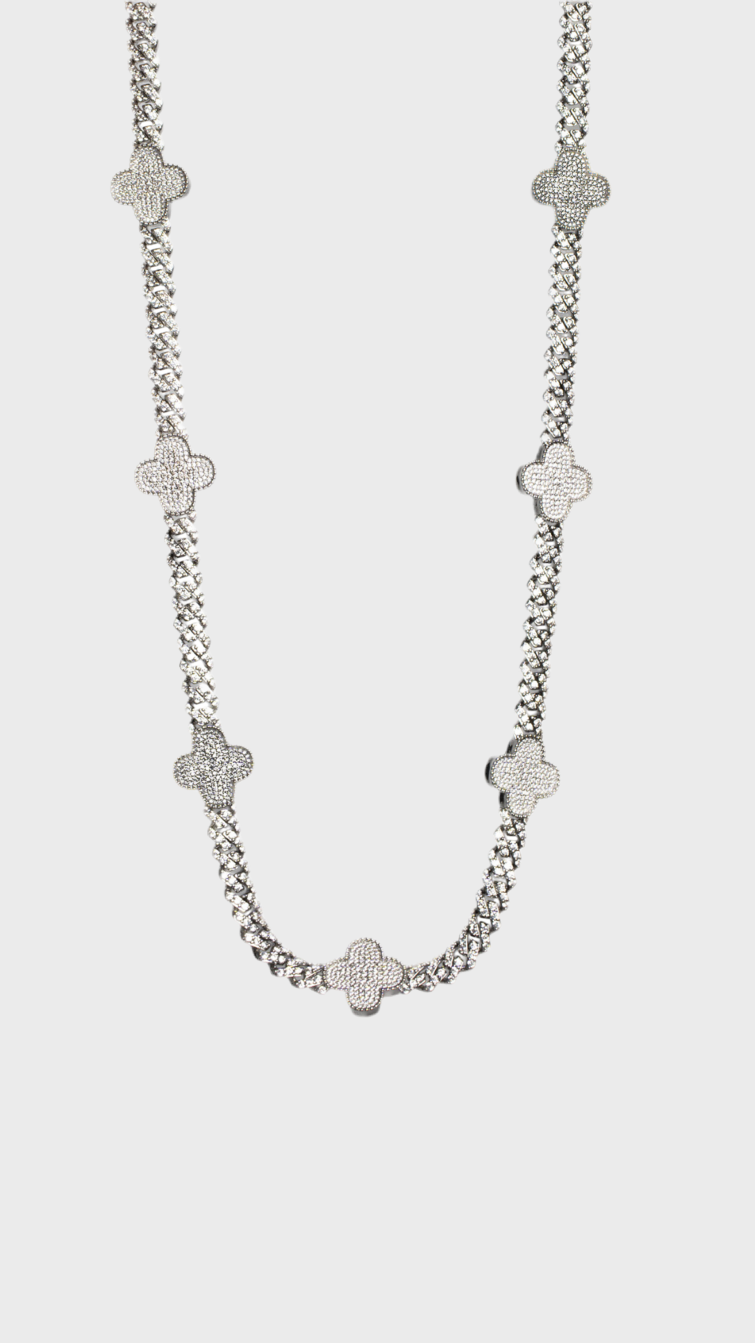 white clover necklace
