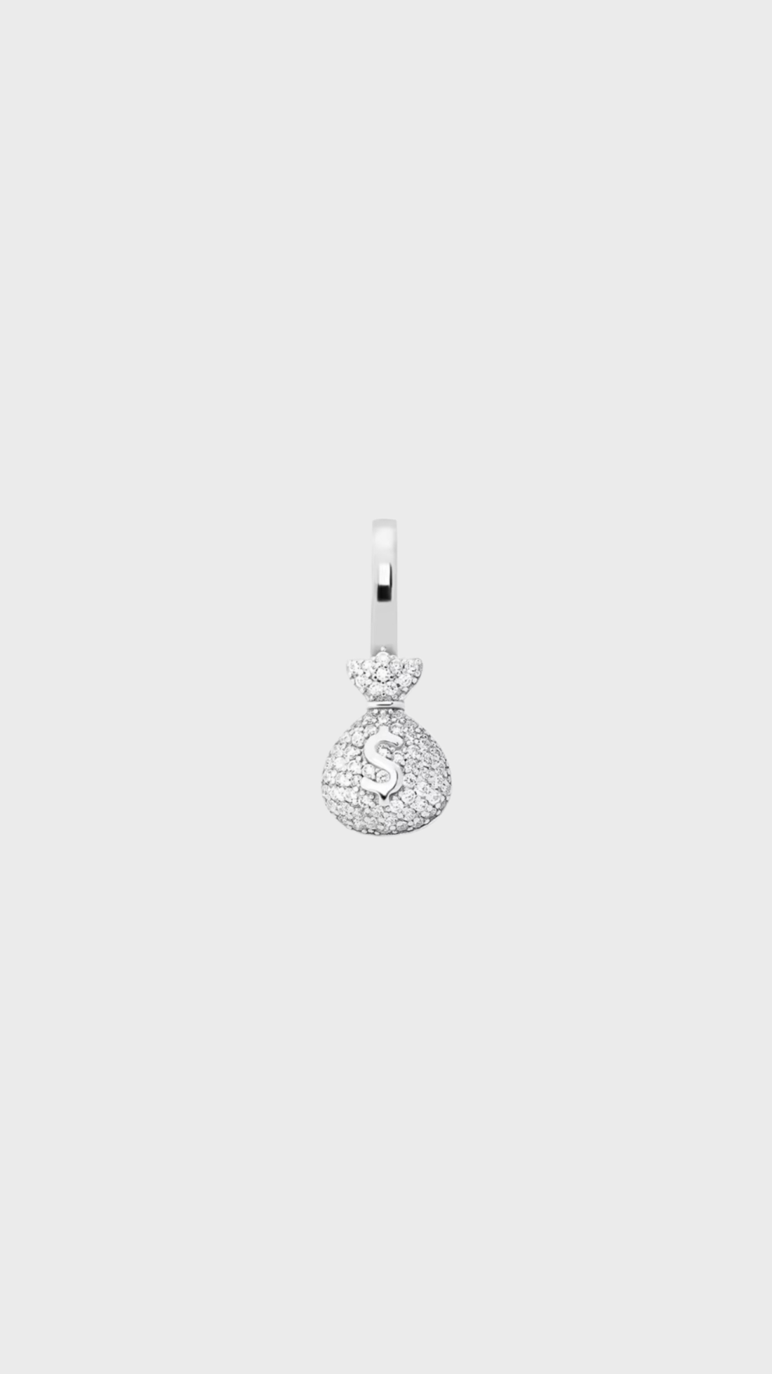 Money bag  argent 925