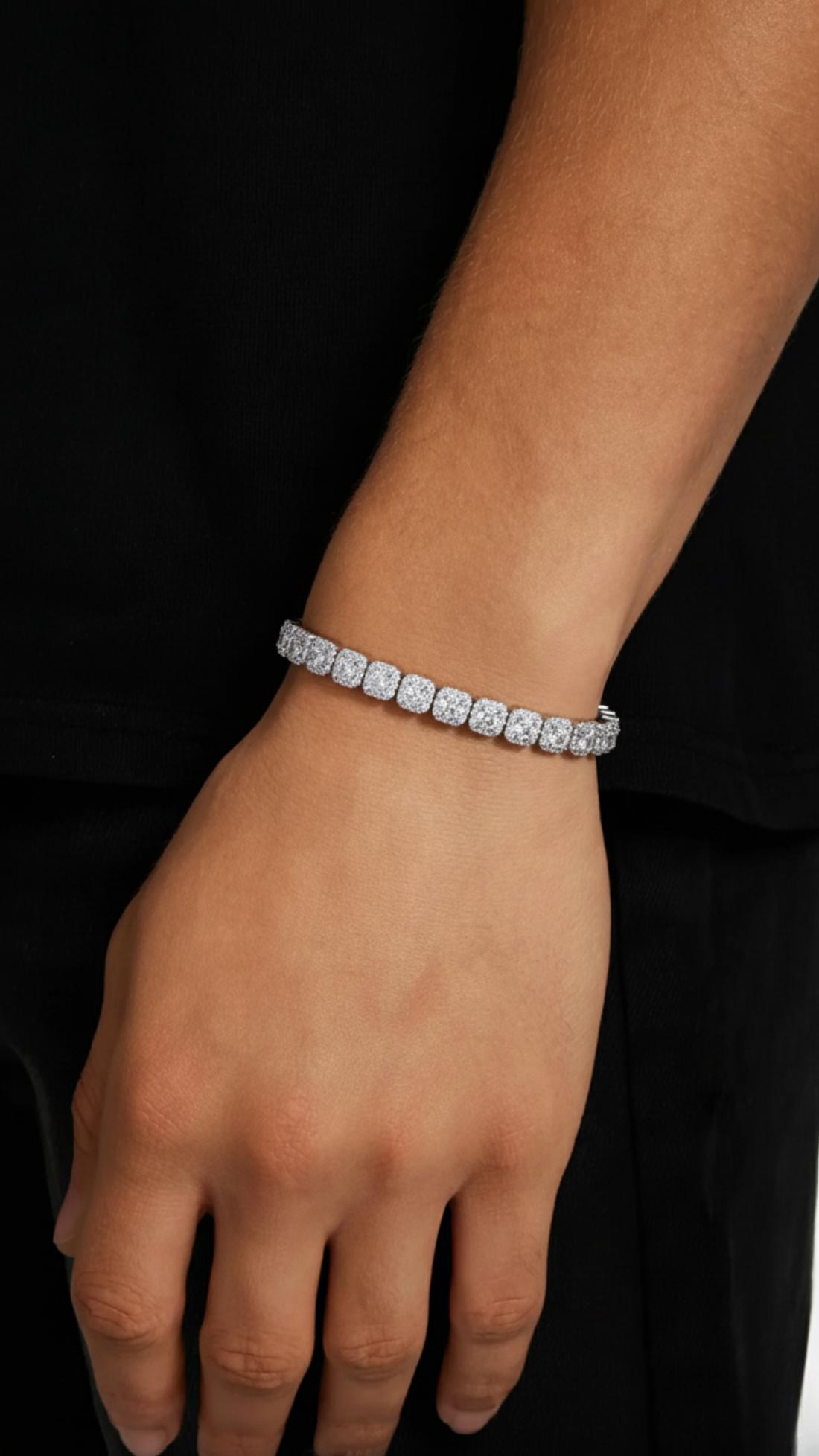 Square link bracelet
