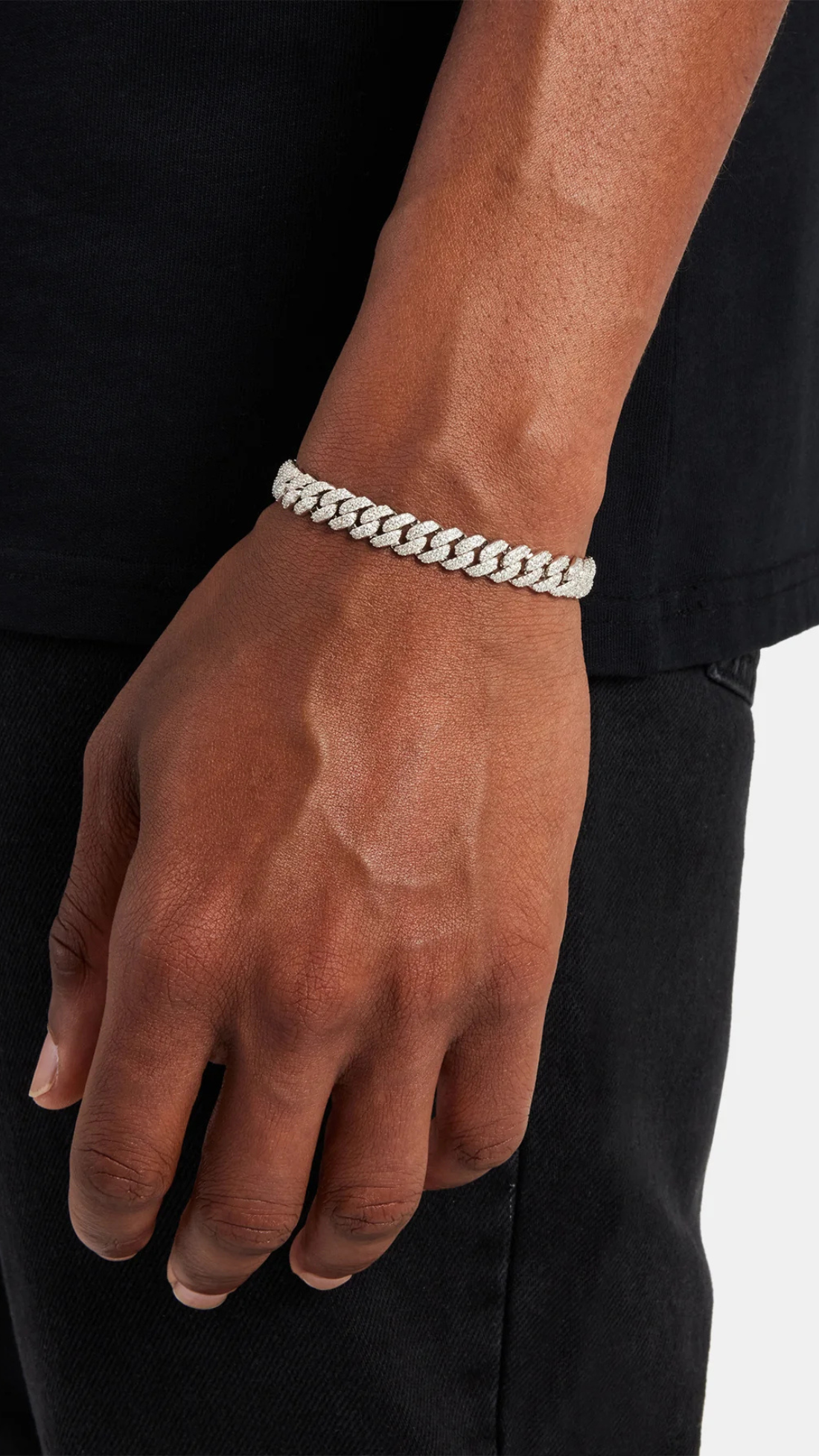 Cuban link bracelet VVS1