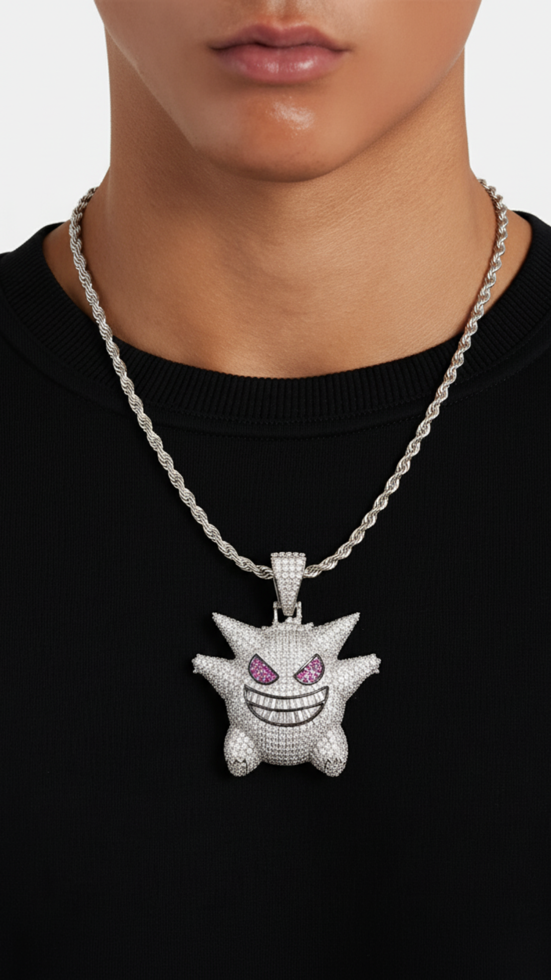 ghost pendant