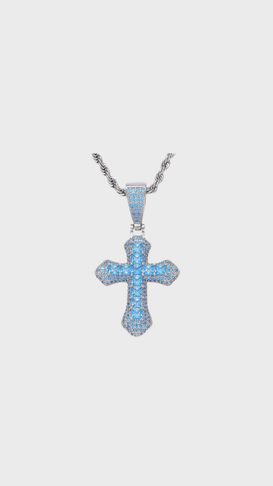 Blue Cross Pendant
