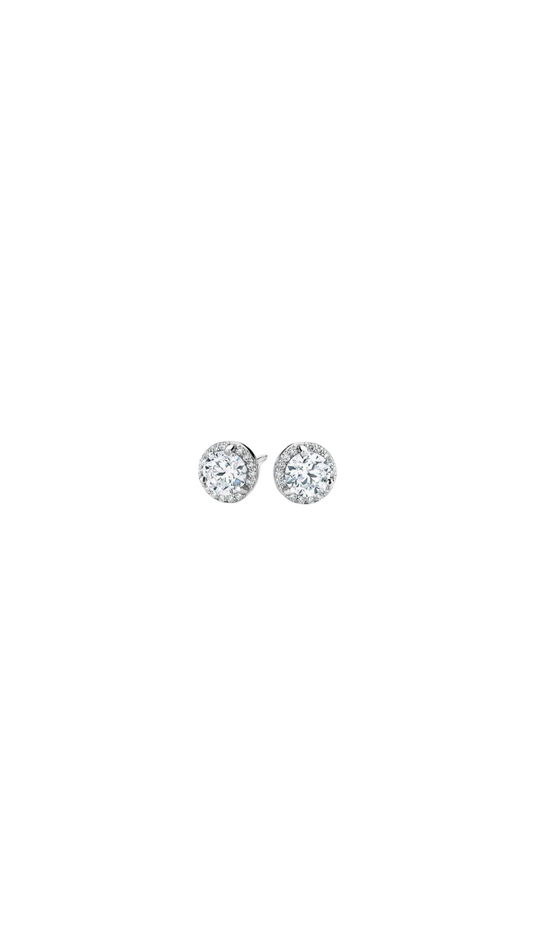 solitaire studs Earrings