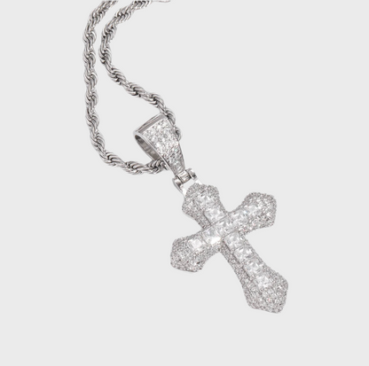 White Cross Pendant