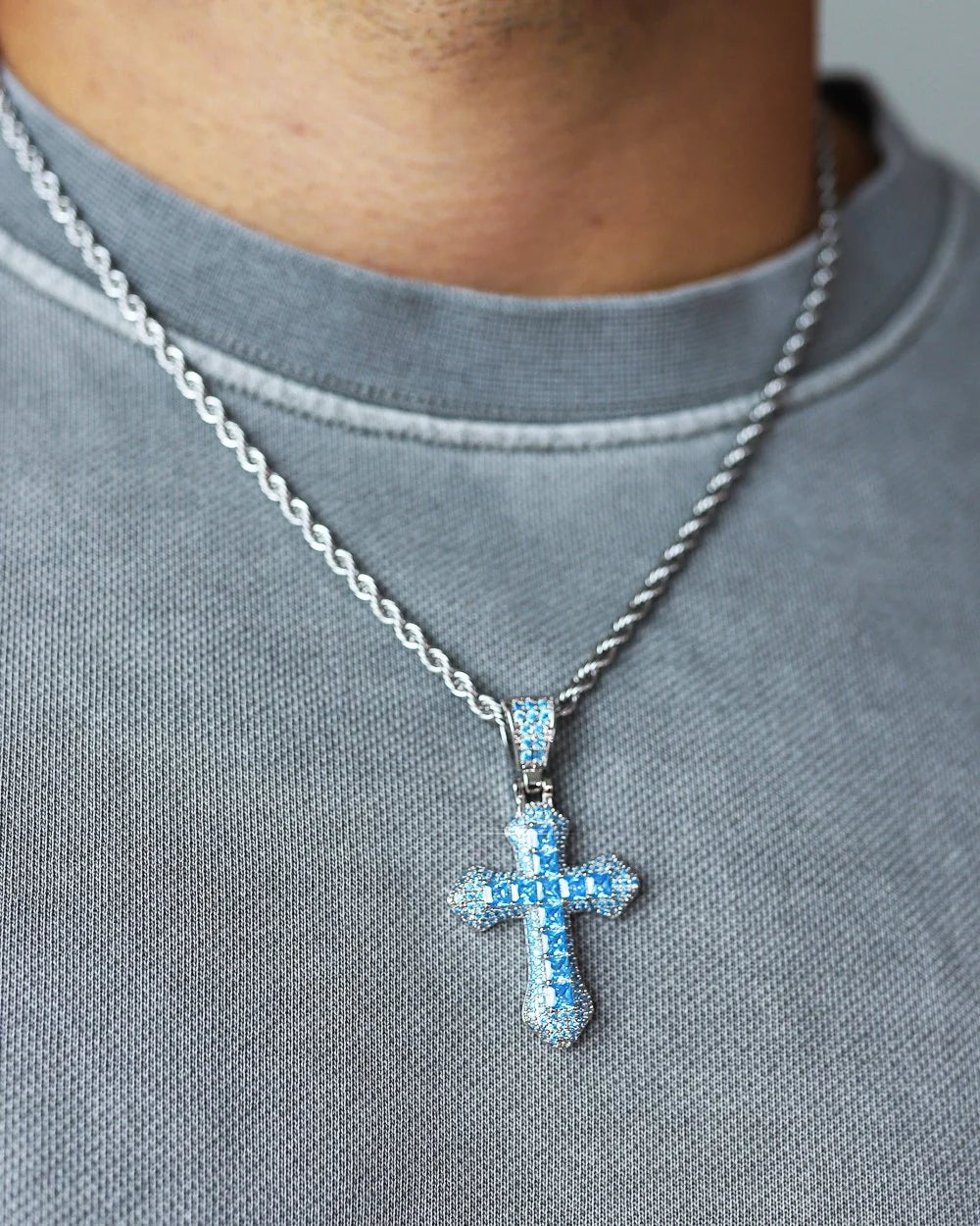 Pendentif Blue Cross