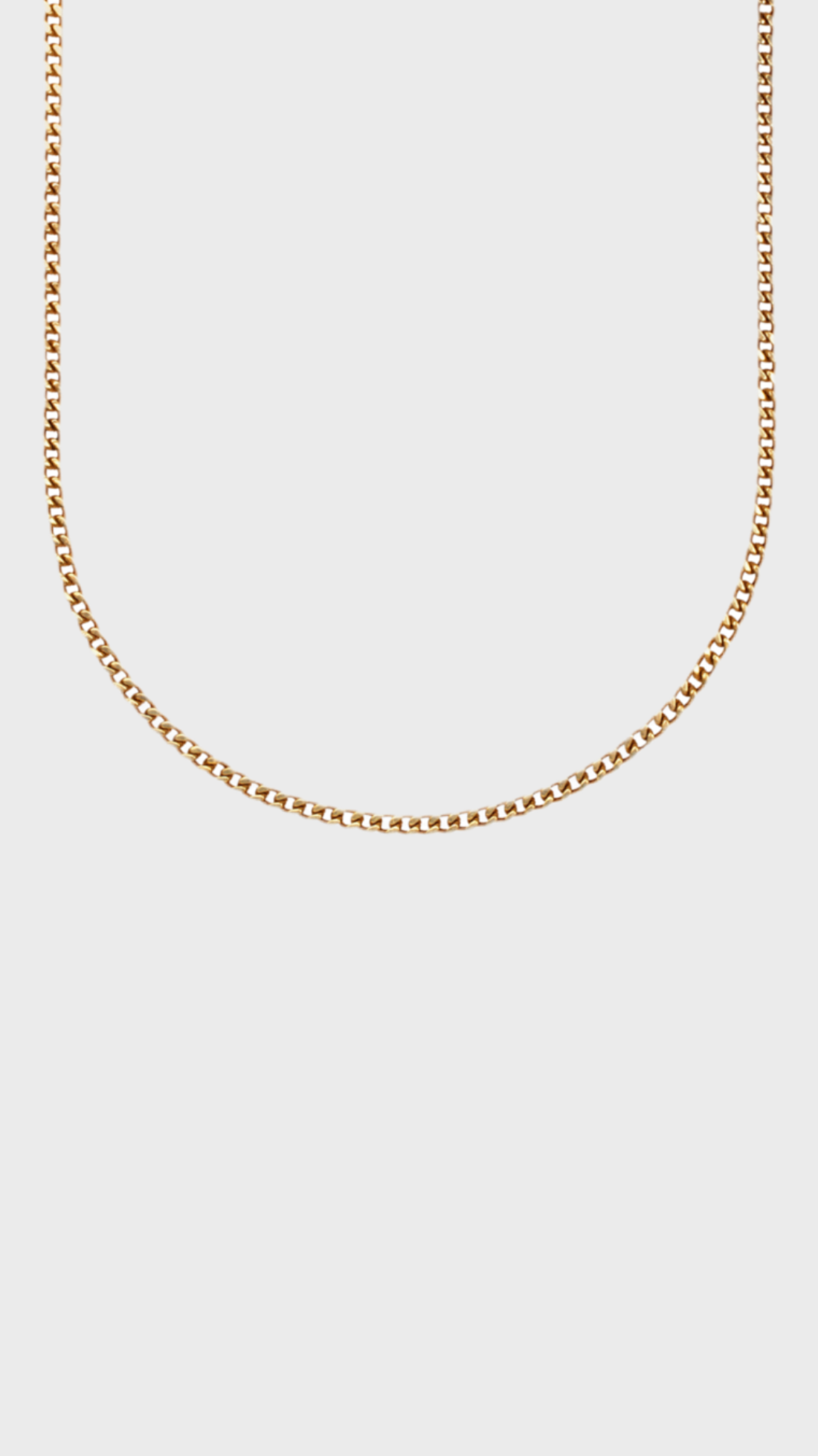 Clean Cuban gold 3mm
