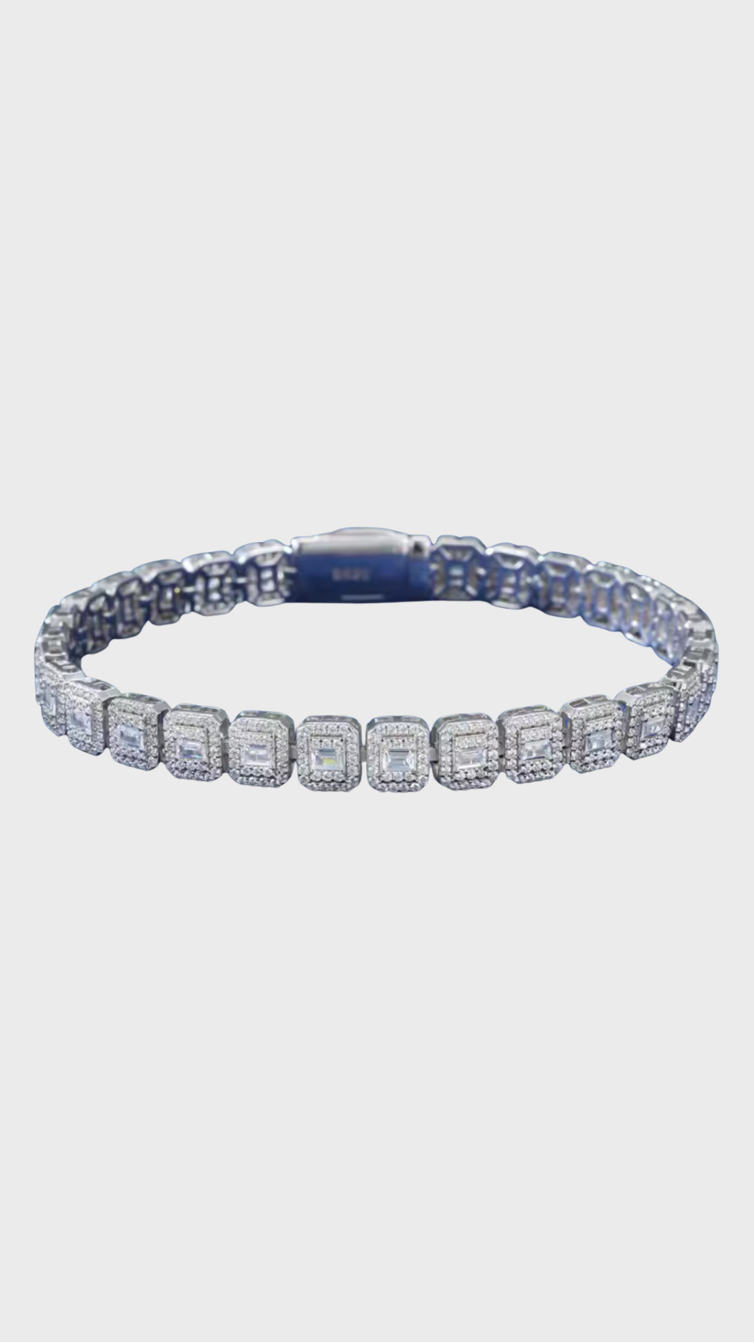 square link bracelet Vvs1