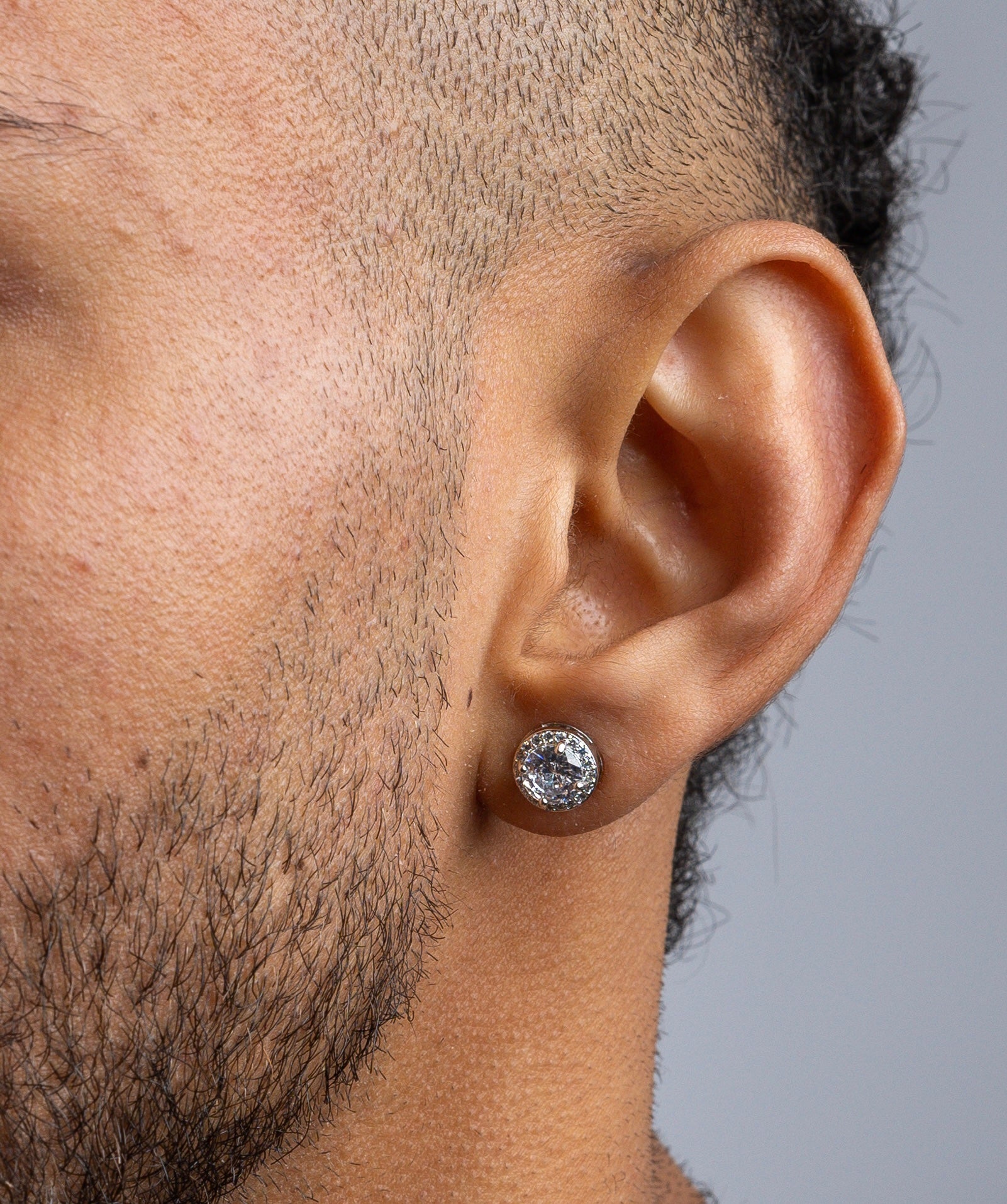 solitaire studs Earrings